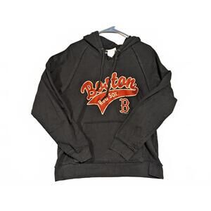 Vintage Boston Red Sox Hoodie - Classic Graphic Pullover 5th & Ocean 2008